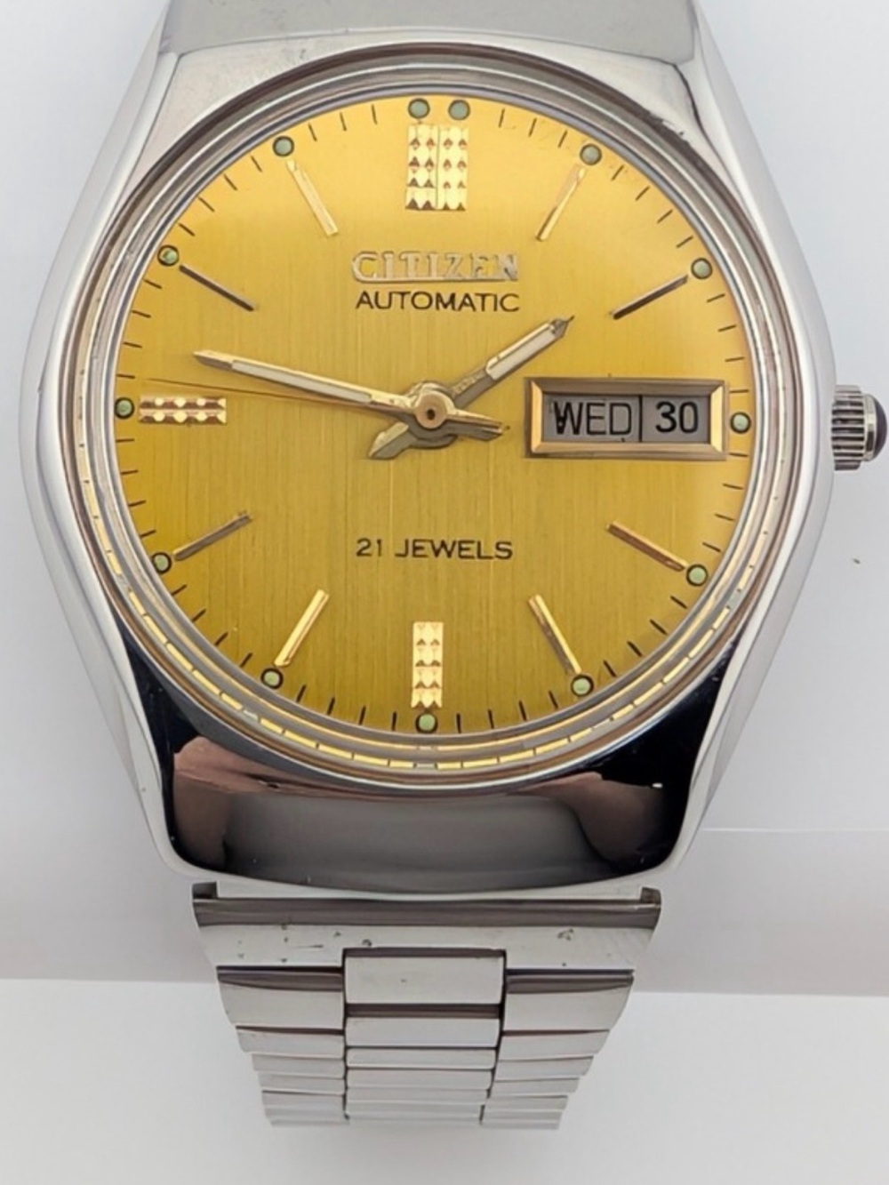 Vintage 1977 CITIZEN Day/Date Watch